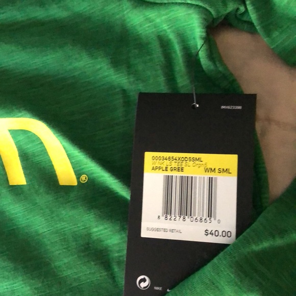 NEW Nike University of Oregon Long Sleeve TShirt Size Small - Picture 4 of 8